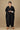 Nawar Coat Black Printed