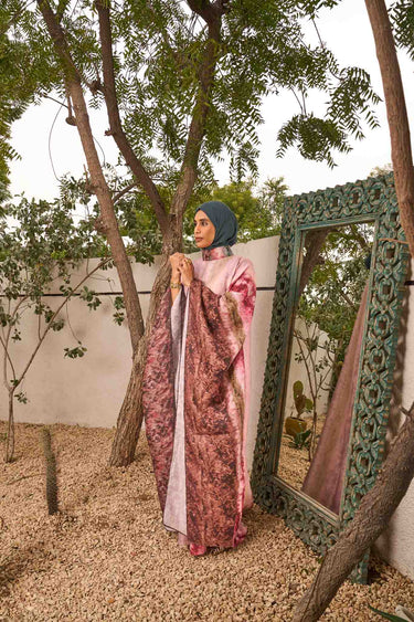 Ayla Jelabiya Dress Soft Pink