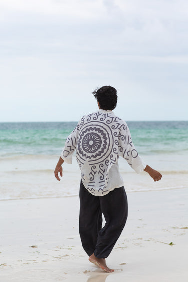Mika 2 Printed Linen Shirt