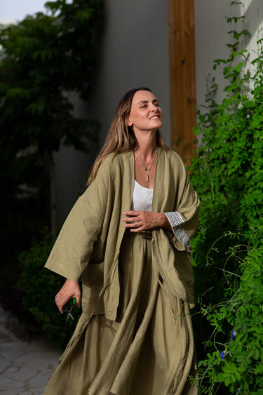 Yucca Jacket Printed Pistachio