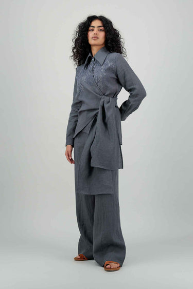 Aqua Aura Shirt Charcoal