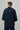 Mika 2 Unisex Kimono Linen Shirt Navy with Hand Block Print