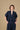 Ivy Kimono Top Navy Blue