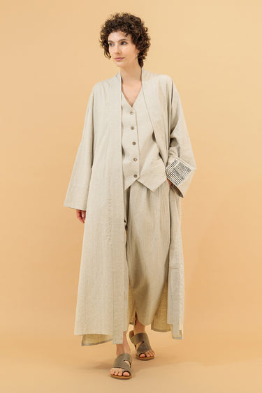 Azarin Wrap Pants Natural