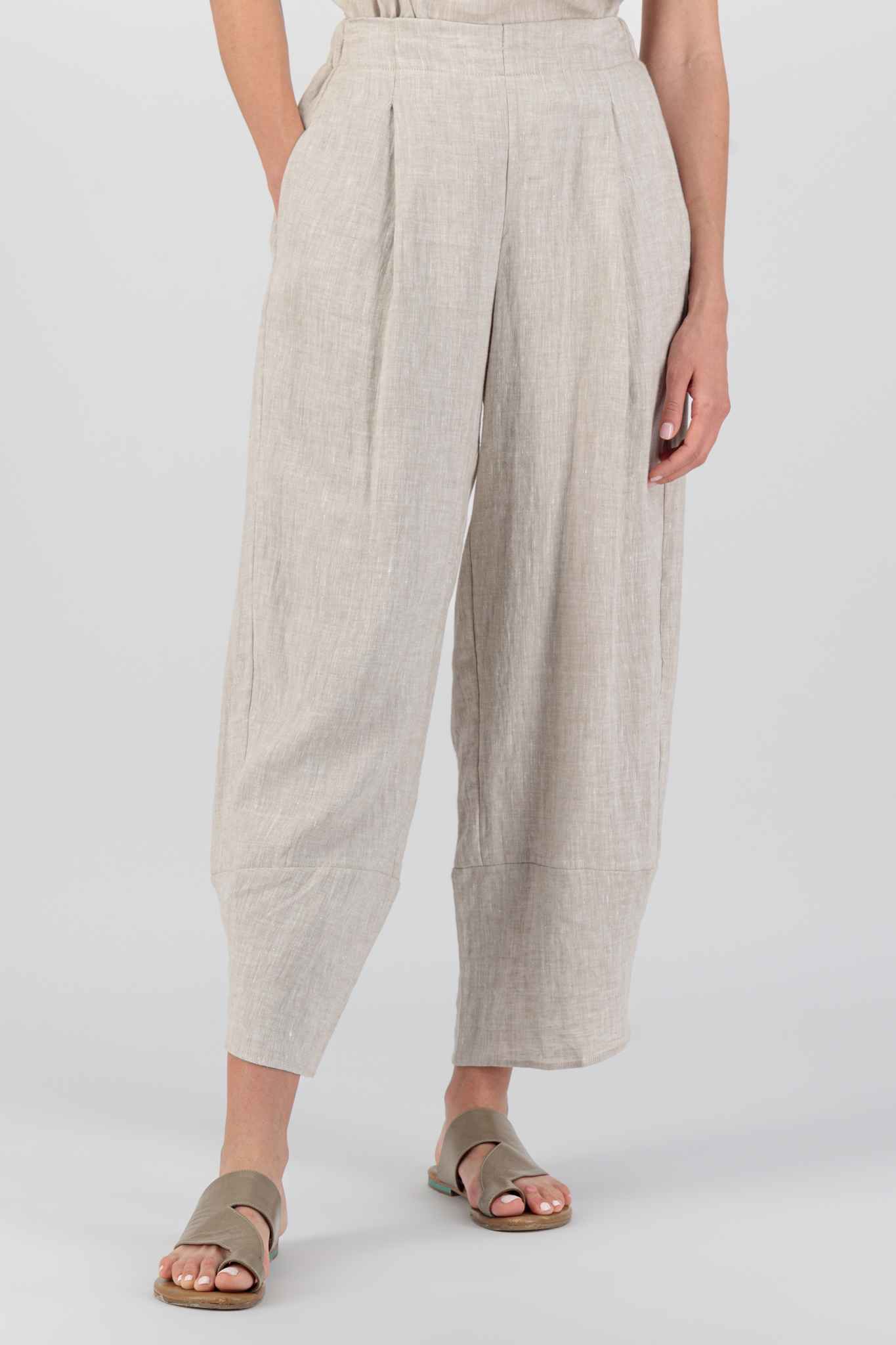 Slacks World Jade Pants Oatmeal – Authentica World LLC