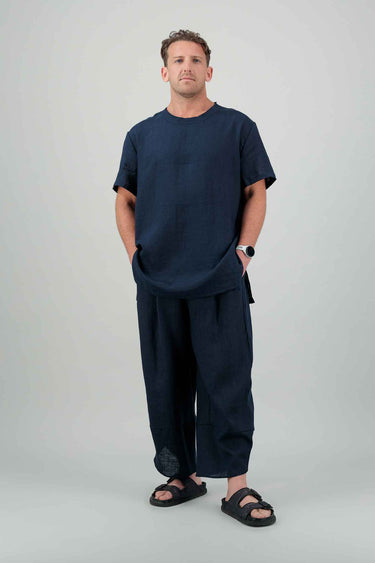 Ume T-Shirt Navy Blue