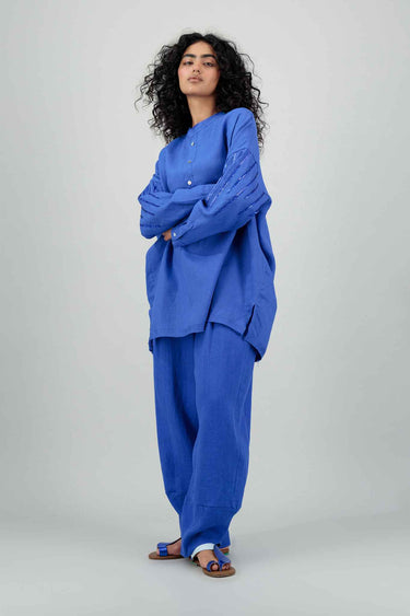 Yoko Shirt Cobalt