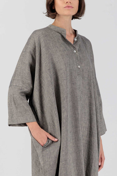 Janna Dress Warm Dark Grey