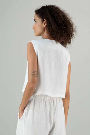 Lani Top White