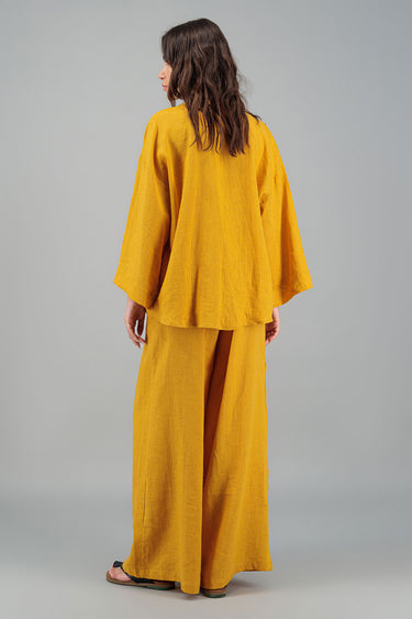 Zera Maxi Pants Mustard