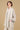 Yucca Kimono Linen Jacket Natural with Hand Block Print